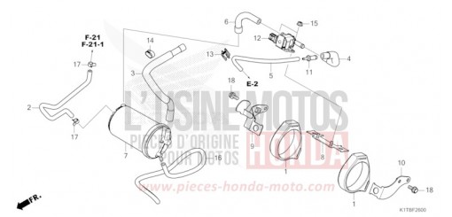 CUVETTE CRF300LAS de 2025